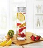 CELLO Transparent H2O 920ml Toughened Glass Water Bottle
