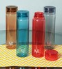 Plastic Multicolour 1000 ML Bottle