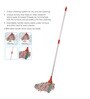 Cello Kleeno Red Round Telescopic Looped Cotton Mop with Scruby