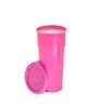 Plastic Multicolour 500 ML Tumbler