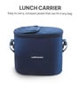 CELLO MF Alfa Stainless Steel Lunch Box Set with Bag, Blue