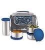 CELLO MF High Meal Combo Lunch Box Set with Bag, Blue