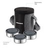 CELLO MF Meal Station 3 Stainless Steel Lunch Box with Jacket, Grey
