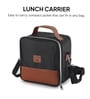 CELLO MF President Combo Lunch Box Set with Bottle & Bag, Black