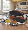 CELLO MF President Stainless Steel Lunch Box Set with Bag, Black
