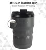 CELLO Nomad Insulated Flask Mug, 350ml, Silver