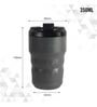 CELLO Nomad Insulated Flask Mug, 350ml, Silver