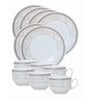 Cello Opalware Divine Coffee /Tea Cup Saucer Set (Set of 6pcs Cup & 6pcs Saucer)