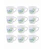 Cello Opalware Tea/Coffee Mugs (set of 12pcs)