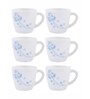 Cello Opalware Tea/Coffee Mugs (set of 6pcs)
