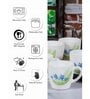Cello Opalware Tea/Coffee Mugs (set of 6pcs)