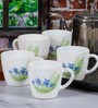 Cello Opalware Tea/Coffee Mugs (set of 6pcs)