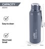 CELLO Puro Steel-X Benz 900 Insulated Water Bottle, 650ml, Grey