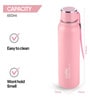 CELLO Puro Steel-X Benz 900 Insulated Water Bottle, 650ml, Pink