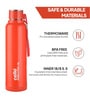 CELLO Puro Steel-X Benz 900 Insulated Water Bottle, 650ml, Red