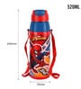 CELLO Puro Steel-X Hydra Kid Insulated Water Bottle, 520ml, Red