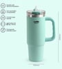 CELLO Quench 600 Insulated Sipper Tumbler with Straw, 550ml, Mint