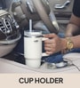 CELLO Quench 600 Insulated Sipper Tumbler with Straw, 550ml, White