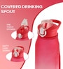 CELLO Rise N Shine Large Sipper Water Bottle, 1.2 Ltr, Sky Blue