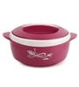 CELLO Sapphire Insulated Hot Pot Casserole, 1.25Ltr, Pink