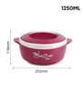 CELLO Sapphire Insulated Hot Pot Casserole, 1.25Ltr, Pink