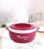 CELLO Sapphire Insulated Hot Pot Casserole, 1.25Ltr, Pink