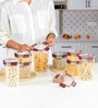 CELLO Stack Lock Airtight Storage Container Set of 9, Blue