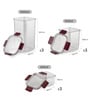 CELLO Stack Lock Airtight Storage Container Set of 9, Blue