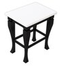 Regail Nest of Tables in White & Black Finish