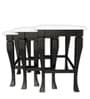 Regail Nest of Tables in White & Black Finish