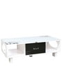 Figo Center Table with Drawer in White Duco Paint