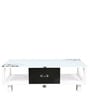Figo Center Table with Drawer in White Duco Paint