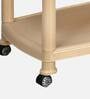 Centro Plastic Coffee Table in Marble Beige Colour