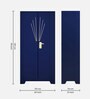 Centurion Steel 2 Door Almirah in Midnight Blue Colour