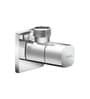 Cera Cm 108B Chrome Plated Brass Angle Cock with Wall Flange