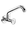 Brass Chrome Plated Basin Tap With 185 MM Long Swivel Spout