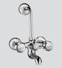 Brass Wall Mixer Bathroom Tap In Chrome Finish (Model No: F3001402)