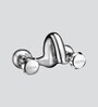 Brass Wall Mixer Bathroom Tap In Chrome Finish (Model No: F2006405)