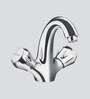 Brass Basin Mixer Basin Tap In Chrome Finish (Model No: F2006461)
