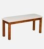 Cera Solid Wood 4 Seater Dining Set In Honey Brown Finish With Bench