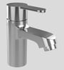Brass Chrome Plated Single Lever Basin Tap With 450 MM Braided Connection Pipe