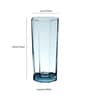 Blue 260 ml (Set of 6) Everyday Glasses