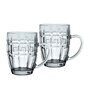 Transparent 390ml (Set of 2) Beer Glasses