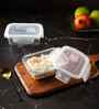 ceradeco Rectangular Glass Lunch Box Set of 2