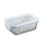 ceradeco Rectangular Glass Lunch Box Set of 2