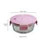 ceradeco Round Glass Lunch Box Set Of 2