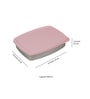 400 ml Pink Stainless Steel Lunch Box