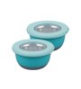 400 ml Blue Stainless Steel Lunch Box