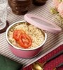 400 ml Pink Stainless Steel Lunch Box