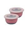 400 ml Pink Stainless Steel Lunch Box